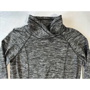 Gerry Long Sleeve Cowl Neck Size Medium Grey